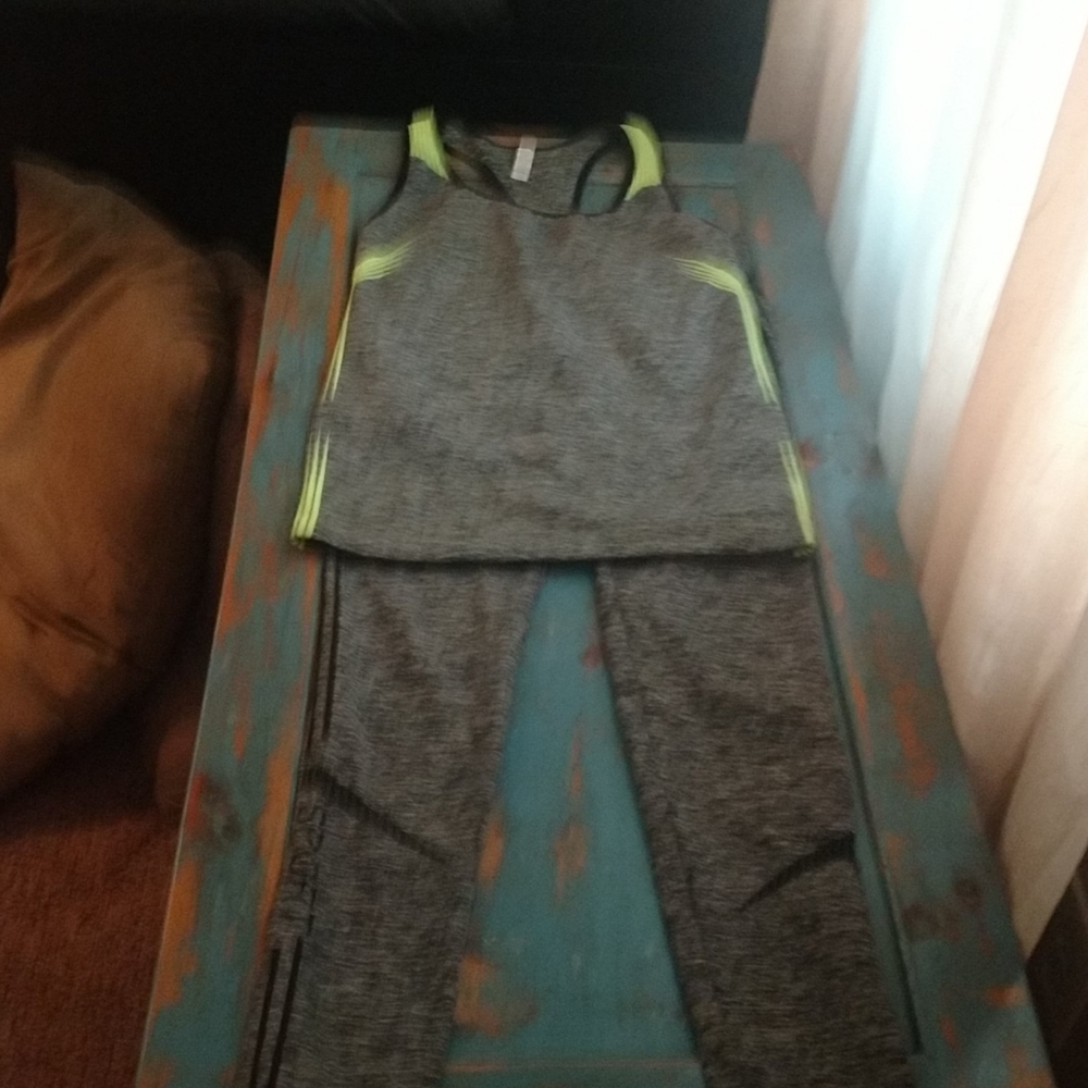 Workout matching outfit